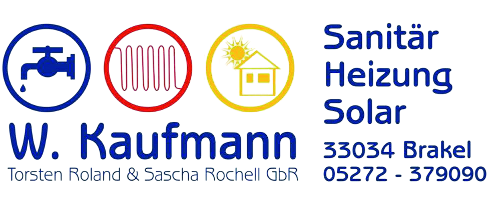 Installation von Heizungs- / Sanitärtechnik im Raum Brakel - Logo